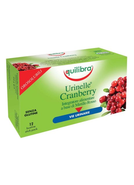 EQUILIBRA URINELLE CRANB 12STICK