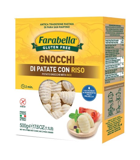 FARABELLA GNOCCHI PAT RISO500G