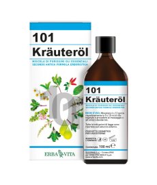 Krauterol 101 100 ml - Miscela di Oli Essenziali Purissimi per Massaggi o Aromaterapia