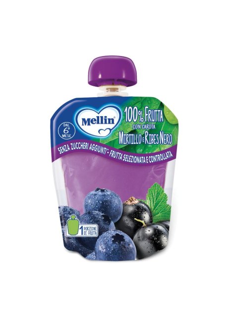 MELLIN POUCH MIRTILLO/RIBES90G