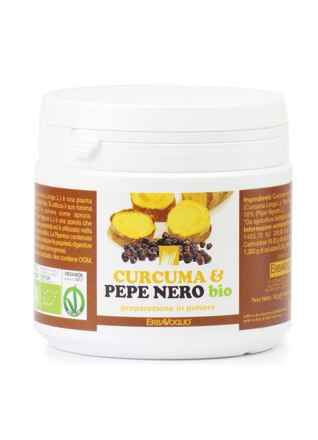 CURCUMA & PEPE NERO 150G