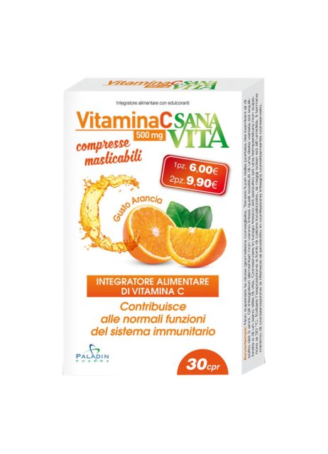 SANAVITA VITAMINA C MAST 30CPR