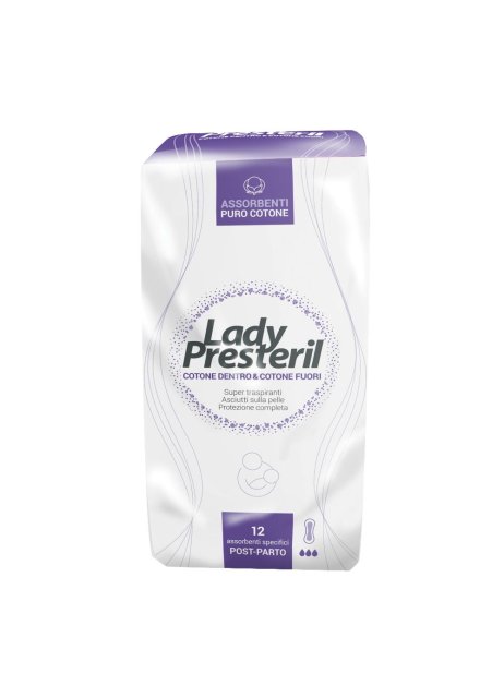 LADY PRESTERIL POSTPARTO 12PZ