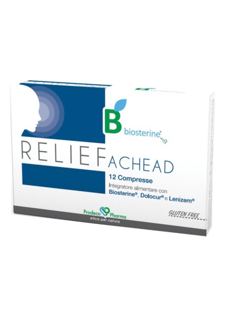 RELIEF BIOSTERINE ACHEAD 12CPR