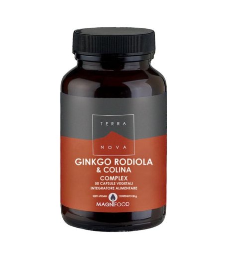 GINKGO RODIOLA COLINA 50CPS VE