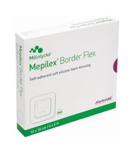 MEPILEX BORDER FLEX 10X10 5PZ