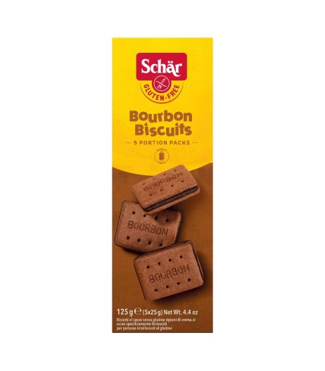 SCHAR BOURBON BISCUIT 125G