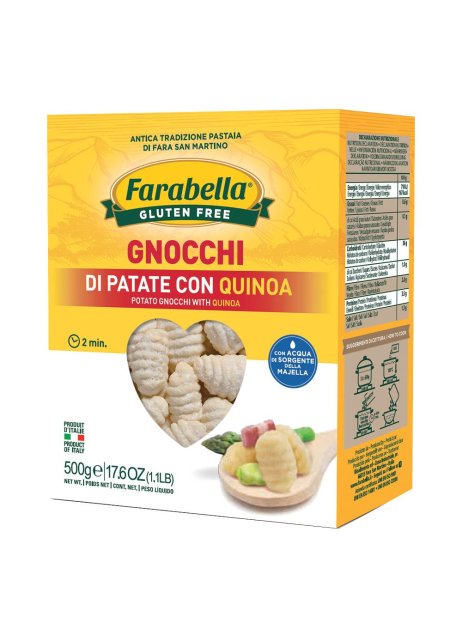 FARABELLA Gnocc.Pat Quinoa500g