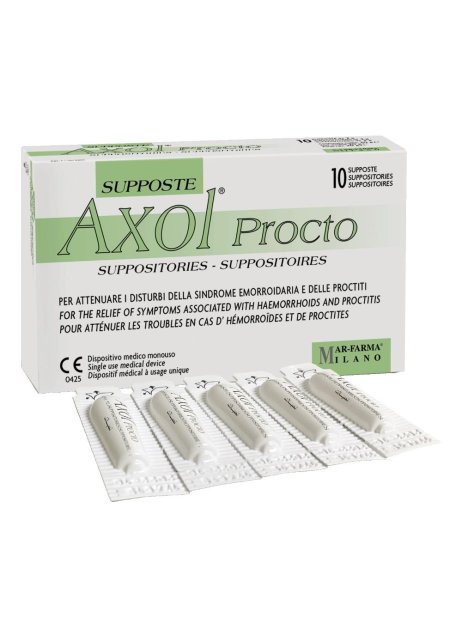 AXOL PROCTO 10SUPPOSTE 2G