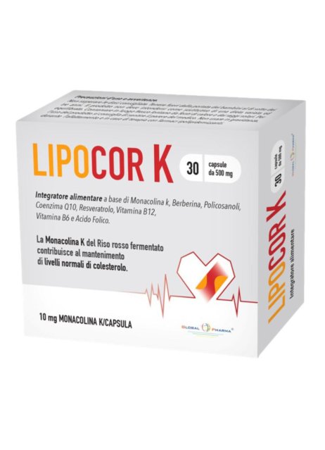 LIPOCOR K 30CPS