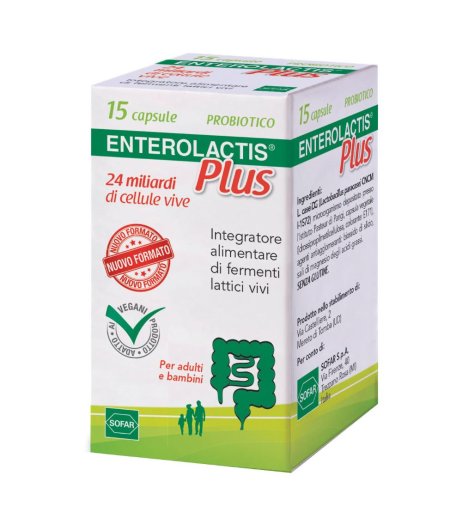 Enterolactis Plus 15cps