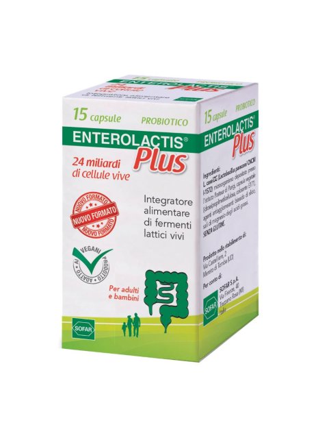 Enterolactis Plus 15cps