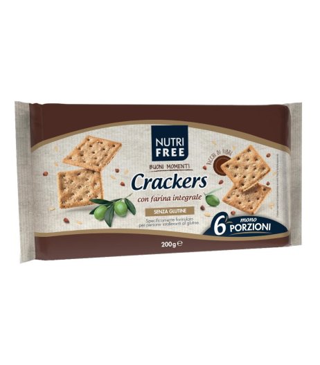 NUTRIFREE CRACKERS INTEGR 6PZ