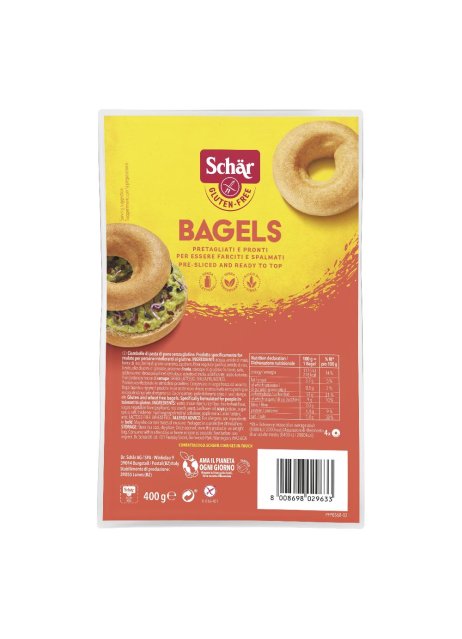 SCHAR BAGELS 4X100G