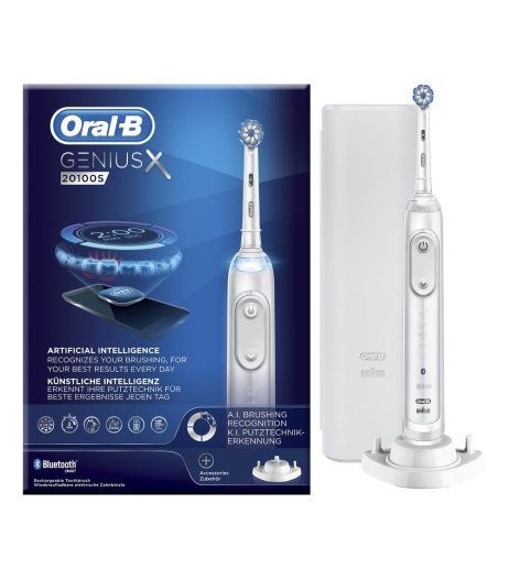 ORALB POWER GENIUSX 20100S WHI