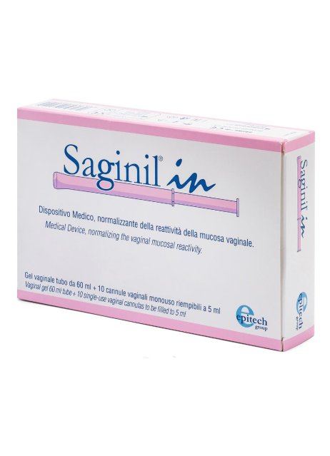 SAGINIL IN 10 CANNULE TUBO60ML