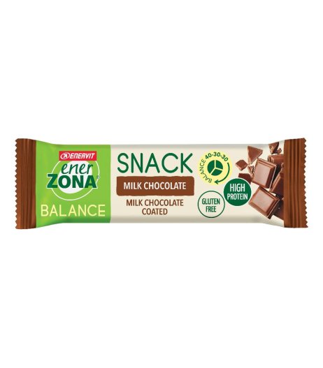 ENERZONA SNACK MILK CHOCO 33G