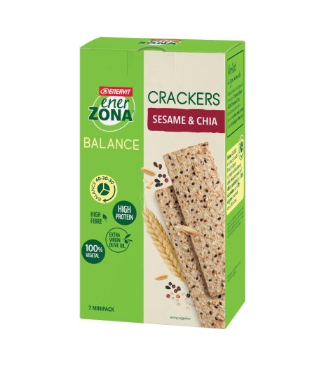 ENERZONA CRACKERS SES&CHIA175G