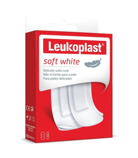 LEUKOPLAST SOFT WHITE 20PZ ASS