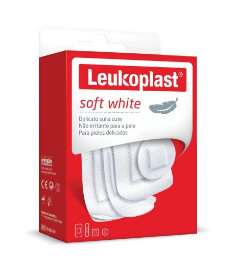 LEUKOPLAST SOFT WHITE 40PZ ASS