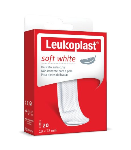 LEUKOPLAST SOFT WHITE72X19 20P