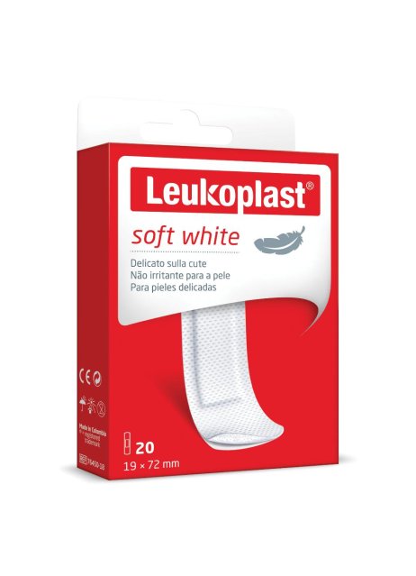 LEUKOPLAST SOFT WHITE72X19 20P