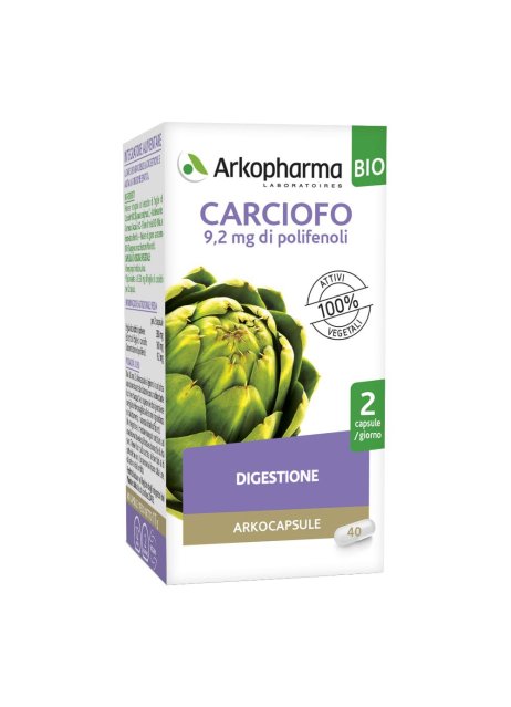 ARKOCAPSULE-CARCIOFO BIO 40CPS