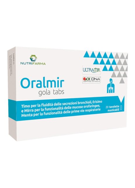 ORALMIR GOLA TABS 20CPR