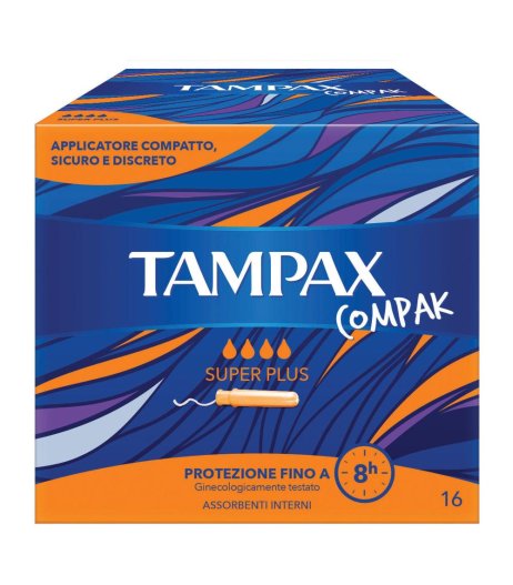 TAMPAX COMPAK SUP PLUS 16PZ 0791