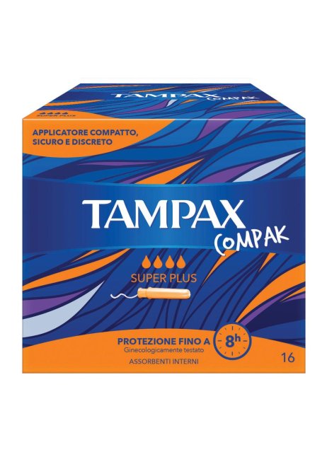 TAMPAX COMPAK SUP PLUS 16PZ 0791