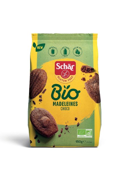 SCHAR BIO MADELEINES CHOCO150G