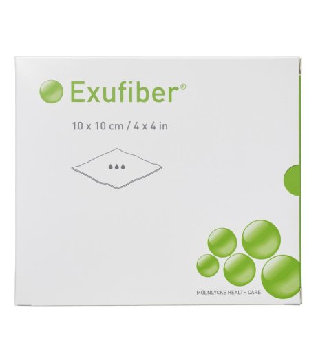 EXUFIBER 10X10CM 10PZ