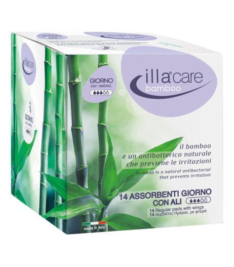 ILLA CARE BAMBOO GIORNO 14PZ