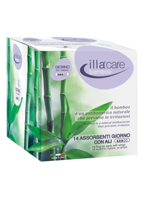 ILLA CARE BAMBOO GIORNO 14PZ