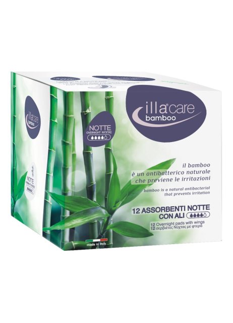 ILLA CARE BAMBOO NOTTE 12PZ