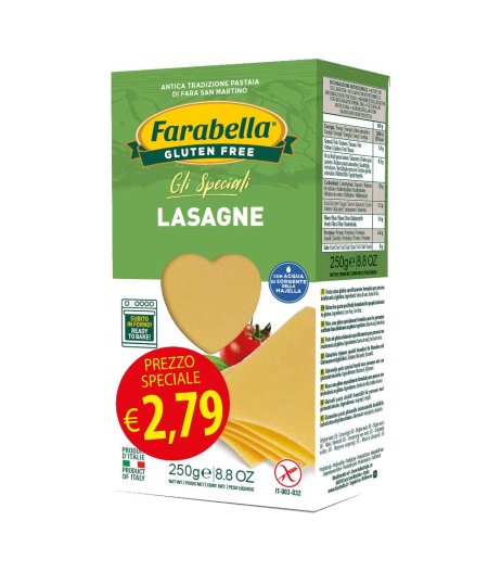 FARABELLA Pasta Lasagne250gOFS