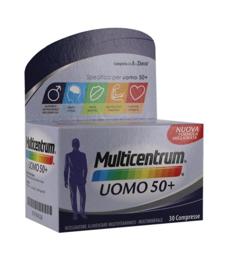 MULTICENTRUM UOMO 50+ 30CPR GMM