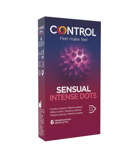CONTROL*Sensual Inten.Dots 6pz