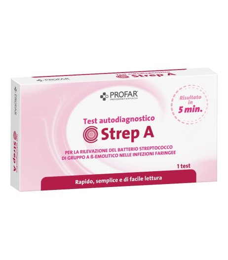 PROFAR TEST STREPTOCOCCO 1PZ