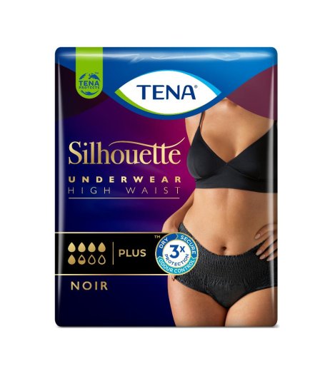 TENA SILHOUETTE NOIR M V/A 9PZ