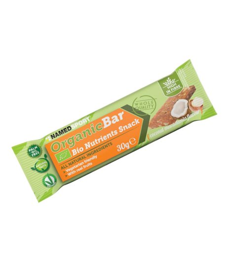 ORGANIC BAR COCONUT-MACAD 30G