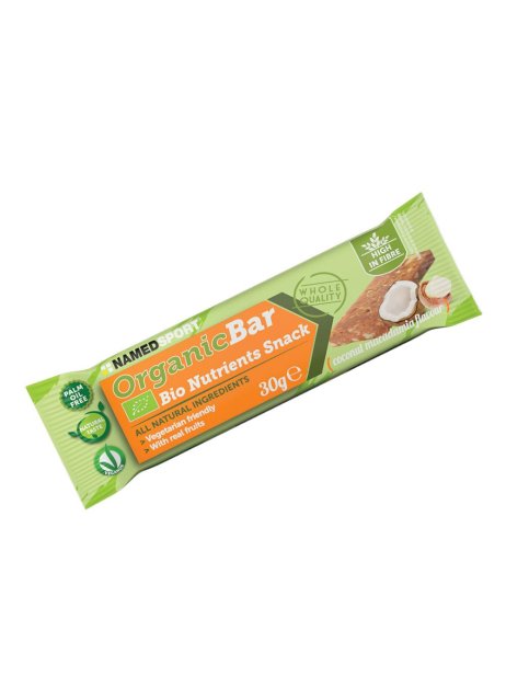 ORGANIC BAR COCONUT-MACAD 30G