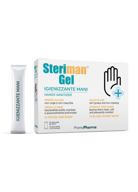 STERIMAN GEL IGIENIZZANTE MANI