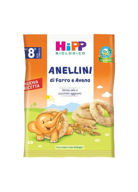 HIPP ANELLINI FARRO AVENA 30G