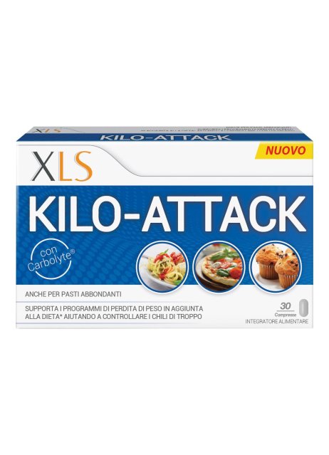 XL-S  Kilo Attack 30 compresse - Integratore di Supporto Alla Dieta