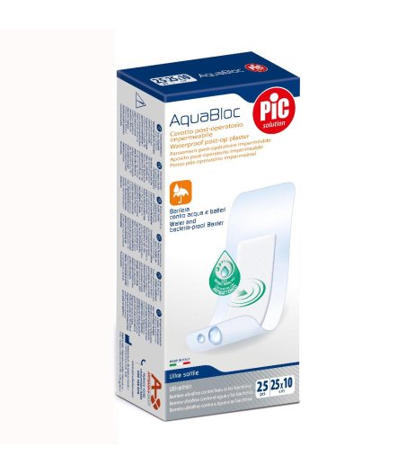 CER PIC AQUABLOC 10X25CM 1PZ