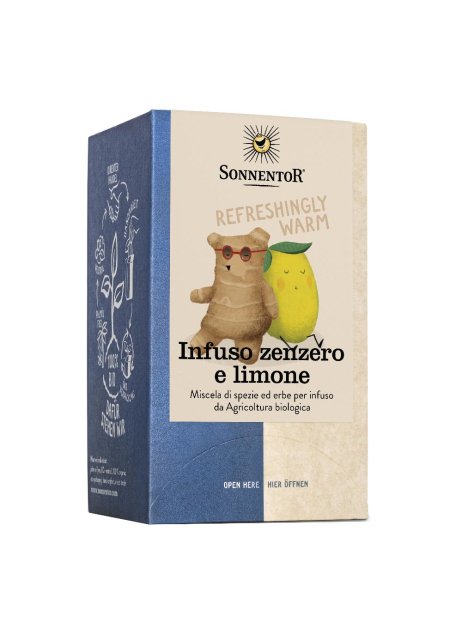 SONNENTOR INFUSO ZENZERO-LIMON