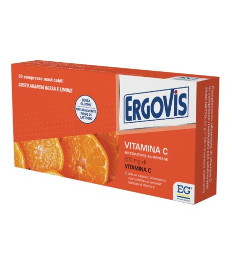 ERGOVIS VIT C 500MG 30CPR MAST