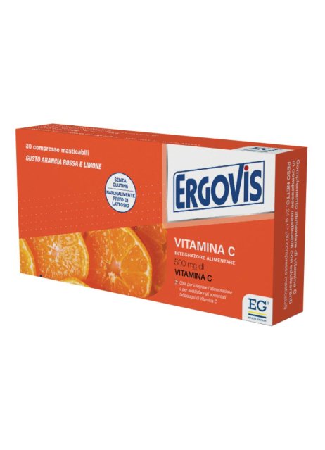 ERGOVIS VIT C 500MG 30CPR MAST