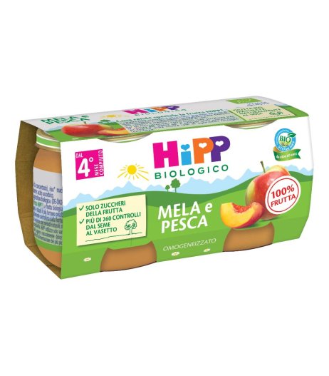 HIPP OMOG MELA/PESCA 2X80G